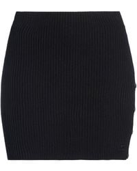 Courreges - Mini Skirt Cotton, Merino Wool - Lyst