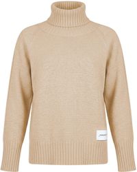 hinnominate - Sand Turtleneck Polyamide, Viscose, Wool, Cashmere - Lyst