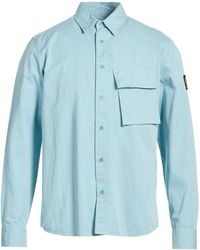 Belstaff - Light Shirt Cotton - Lyst