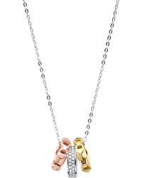 michael kors diamond necklace
