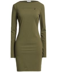 Patrizia Pepe - Military Mini Dress Polyamide, Elastane - Lyst