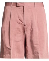 Lardini - Antique Rose Shorts & Bermuda Shorts Linen, Tencel - Lyst