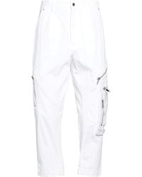 Les Hommes - Pants Cotton, Elastane - Lyst
