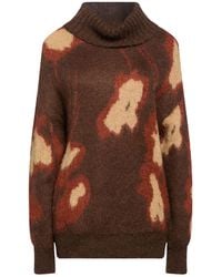 Manila Grace - Turtleneck Acrylic, Mohair Wool, Polyamide - Lyst