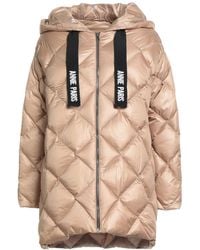 ANNIE PARIS - Camel Puffer Polyamide - Lyst