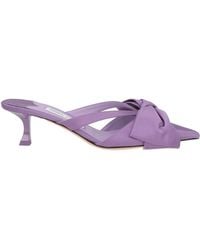 Jimmy Choo - Mules & Clogs Textile Fibers - Lyst