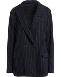 Eleventy - Midnight Blazer Wool, Cotton - Lyst