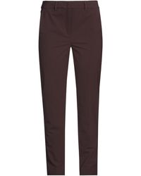 Marella - Dark Pants Polyester, Virgin Wool, Elastane - Lyst