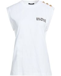 Balmain - T-Shirt - Lyst