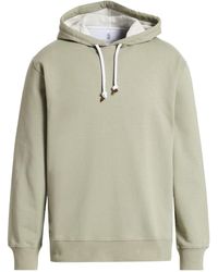 Brunello Cucinelli - Military Sweatshirt Cotton - Lyst