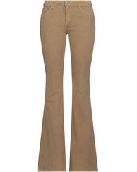Roy Rogers - Khaki Pants Cotton, Elastane - Lyst