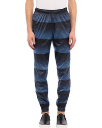 pantalones reebok azul