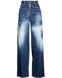 DSquared² - Jeans Cotton, Elastane, Calfskin - Lyst