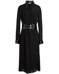 Moschino - Midi Dress Acetate, Elastane, Silk - Lyst