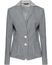 Blue Les Copains Suit Jacket - Gray