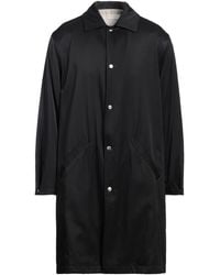 Jil Sander - Overcoat & Trench Coat Rayon, Cotton, Wool, Silk - Lyst