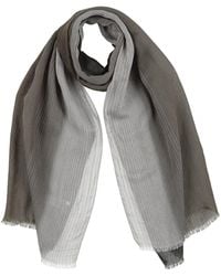 John Varvatos - Military Scarf Viscose, Silk - Lyst