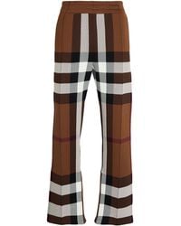 Burberry - Pants Viscose, Polyester, Polyamide, Elastane - Lyst
