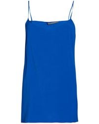 Alberta Ferretti - Bright Top Acetate, Silk, Elastane - Lyst