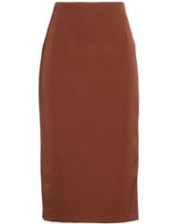 Clips - Midi Skirt Polyester, Elastane - Lyst
