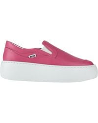MSGM - Sneakers Leather - Lyst