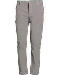 Department 5 - Charcoal Pants Cotton, Elastane - Lyst