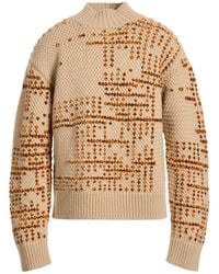 Dries Van Noten - Sand Turtleneck Wool, Viscose - Lyst