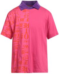 Versace - Polo Shirt Cotton, Polyester, Polyamide, Elastane - Lyst