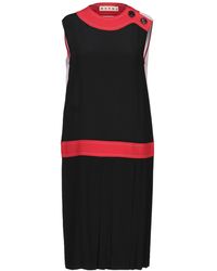 Marni Knielanges Kleid - Schwarz