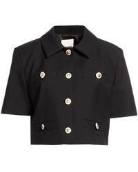 Sandro - Jacket Polyester, Virgin Wool - Lyst