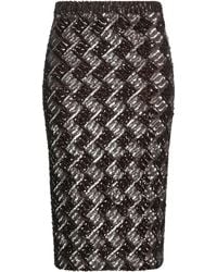 P.A.R.O.S.H. - P.A.R.O..H. Midi Skirt - Lyst