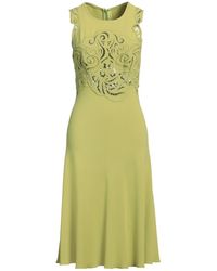 Ermanno Scervino - Midi Dress Viscose, Acetate - Lyst