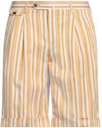 PT Torino - Marigold Shorts & Bermuda Shorts Viscose, Polyamide - Lyst