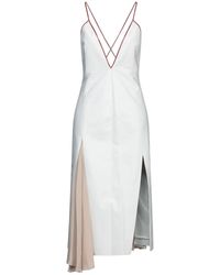 DROMe Midi Dress - White