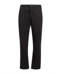 Rag & Bone - Charcoal Pants Cotton, Elastane - Lyst