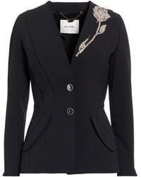Blugirl Blumarine - Blazer Polyester, Elastane - Lyst