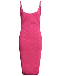 Versace - Midi-Kleid - Lyst