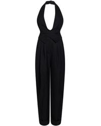 Alexandre Vauthier - Jumpsuit Wool - Lyst
