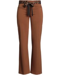 DOUBLE C - Pants Viscose, Polyamide, Elastane - Lyst