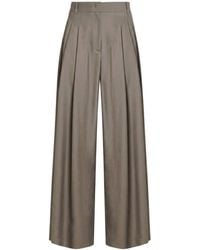 Marella - Monochrome Pants Virgin Wool - Lyst