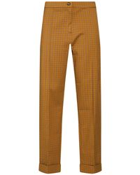 Elena Miro - Pants Cotton, Polyamide, Elastane - Lyst