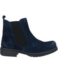 Manas Ankle Boots - Blue