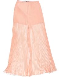 Alberta Ferretti Long Skirt - Pink