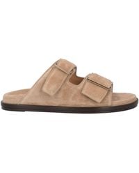 Agnona - Sandals Leather - Lyst