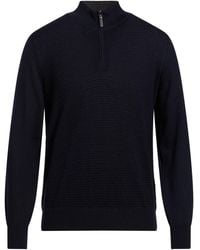 Canali - Midnight Sweater Wool - Lyst