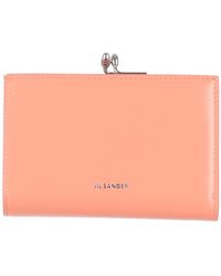 Jil Sander - Coral Coin Purse Soft Leather - Lyst