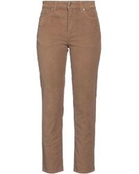 Department 5 - Camel Pants Cotton, Elastane - Lyst