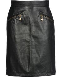 Versace Falda corta - Negro