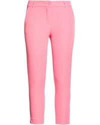 White Wise - Pants Polyester, Elastane - Lyst
