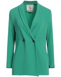 5 PROGRESS - Blazer Polyester, Elastane - Lyst
